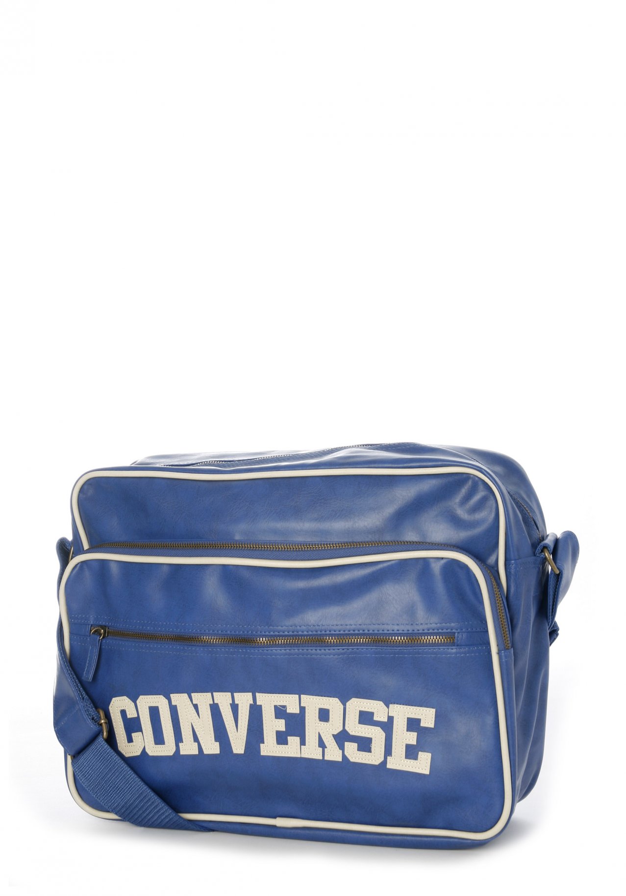 Pocketed Reporter Heritage PU Messenger Bag